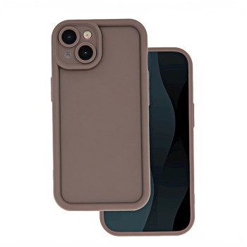 Калъф силикон Rim / Кафяв / за Xiaomi Redmi 14C 4G