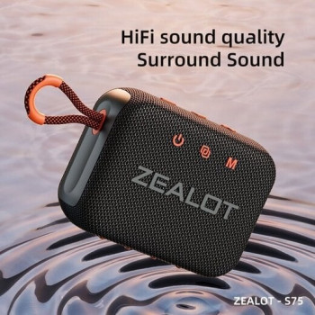 Bluetooth Тон Колона Zealot S75 /Черен/ 10W Bluetooth Тон Колона Zealot S75 /Черен/ 10W