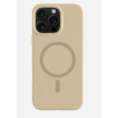 Калъф Liquid Silica MagSafe за iPhone 13 Pro Max 6.7 / Кафе /