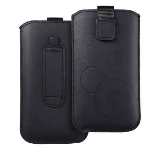 Калъф Deko Универсален / Черен / - for Samsung A02s/A05/A05s/A12/A15/A21s/A25/A32 5G/A72/S21 Ultra 5G/S22 Ultra/S23 Ultra/S24 Ultra/ Xiaomi Redmi Note 10 Pro/9A/9AT/ Oppo A52/A72/A92/ Realme 7i/ Vivo