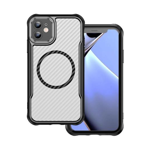 Калъф Defender Carbon MagSafe / Черен / за Samsung S25