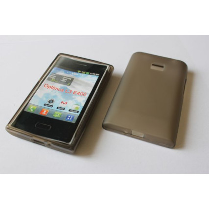 калъф за LG E400 Optimus L3 -  силиконов гръ
