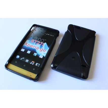 Калъф за SONY MT27i Xperia Sola - силиконов гръ