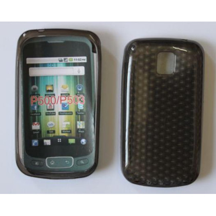 калъф за LG P500 Optimus One -  силиконов гръ