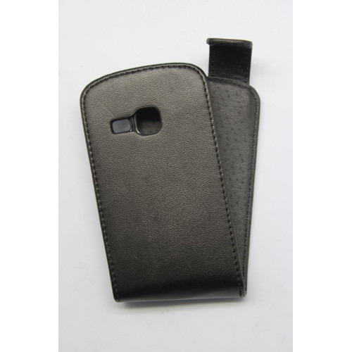 калъф кожен " Flip case " за Samsung S6500 Galaxy Mini 2