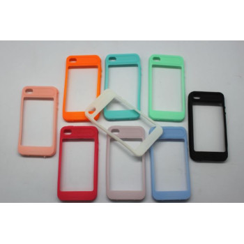 калъф 2в1 силикон i-Cristal за iPhone 4S