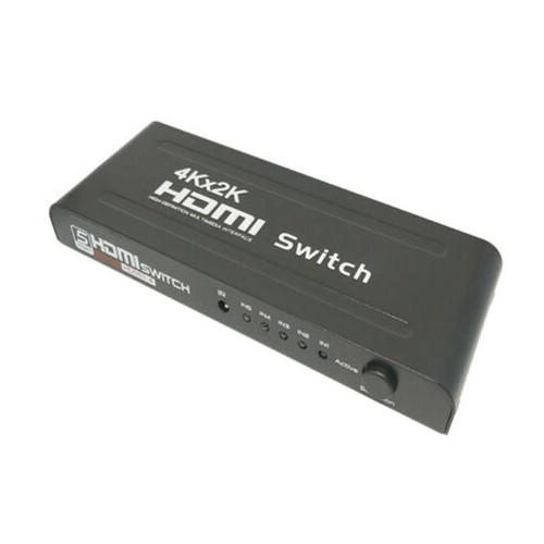 HDMI Сплитер 1 към 5 UHD 4K 60HZ с IR Дистанционно – 5 Входа към 1 Изход, HDMI