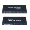 HDMI Сплитер 1 към 5 UHD 4K 60HZ с IR Дистанционно – 5 Входа към 1 Изход, HDMI