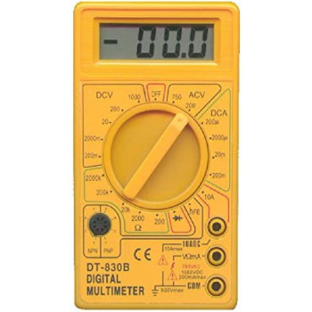 DT830B волтметър, амперметър, омиев LCD цифров мултицет