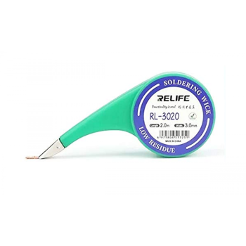 Фитил за запояване RELIFE RL-3020 Дължина 2М 3.0 мм
