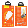 HOCO N28 Зарядно PD-20W+QC3.0A TYPE-C към Lightning