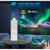 TV98 ATV W2 TV Stick 8K HDR ULTRA HD android 14.0 2GB+8GB 2.4/5G Wifi 4 Ядрен процесор Netflix Youtube Media Player