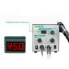 QUICK 706W+ Цифров дисплей Пистолет за горещ въздух + Поялник Антистатична температура Безоловна станция за преработка 2 в 1 с 3 дюзи