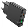N38 20W HOCO Адаптер с 2 изх. PD20W + QC3.0