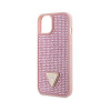 1070 Guess Galaxy S24 Plus Back cover case - Rhinestone Triangle - Pink
