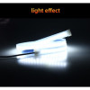 HL LED Лед лента USB за капак на кола 1.8М. - Бял