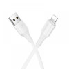 HOCO кабел X120 USB към Lightning (1M) - Бял