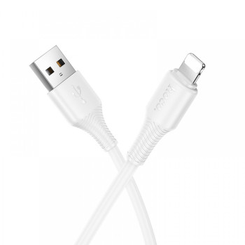 HOCO кабел X120 USB към Lightning (1M) - Бял