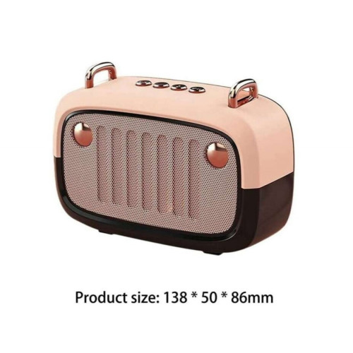 Преносима Tонколона KK-01 , BT,USB,SD,FM,AUX LED RGB - Златист Преносима Tонколона KK-01 , BT,USB,SD,FM,AUX LED RGB - Златист