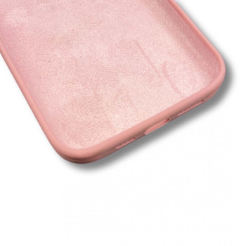 Silicone case TP-59 +камера за iPhone 17 Pro Max - Розов