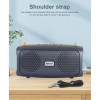 Преносима тонколона KISONLI KS-2003 5W - Син TF карта, USB, FM радио, зареждане тип C