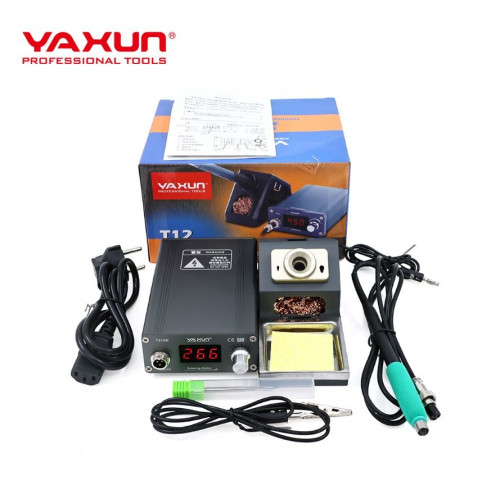 YAXUN T210D 60W Професионална автоматична запояваща станция за заспиване с цифров дисплей