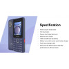 Мобилен телефон IPRO A33+БГ МЕНЮ /2G/32+32MB/2.4inch/0.08MP/2500mAh/Dual Sim/ДвоенФенер - Черен