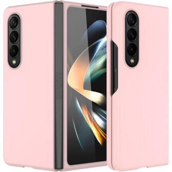 Z15 Silicone case за Samsung Z Fold 4 от 2 части - Бебешко Розово