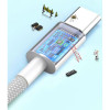 USB Кабел 2В1 60W iPhone USB-C към USB-C и LIGHTNING