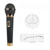 TTD-60S Професионален Жичен Микрофон 6.5mm. TTD-60S Професионален Жичен Микрофон 6.5mm.
