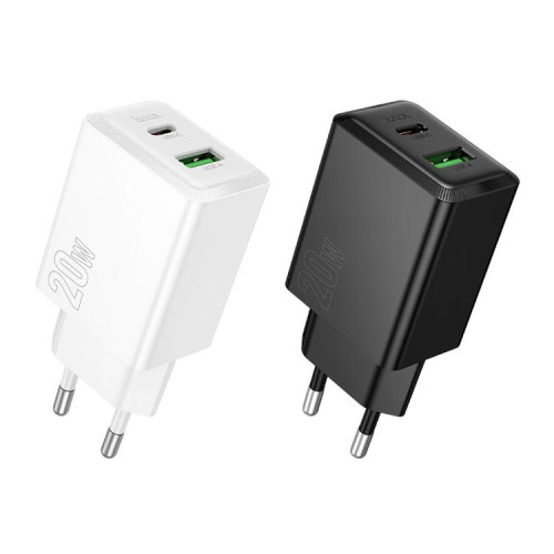 HOCO Адаптер "N69 PD20W+QC3.0 - Бял