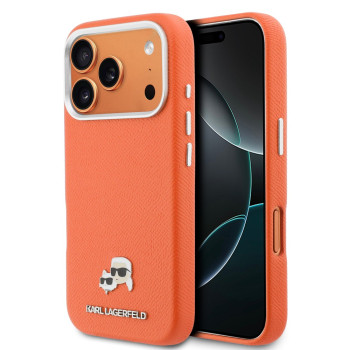 0143 KARL HC MAGSAFE PU FW W/ K&C HEAD PIN ORANGE IP17 PRO MAX