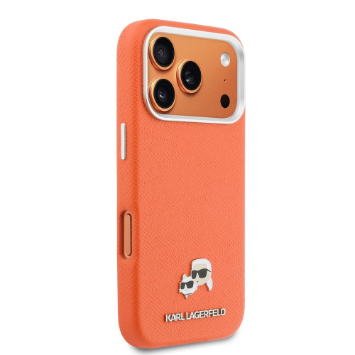 0143 KARL HC MAGSAFE PU FW W/ K&C HEAD PIN ORANGE IP17 PRO MAX