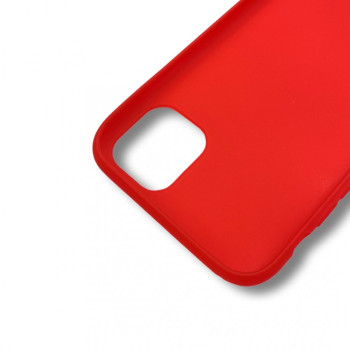 Силиконов гръб TP18 за iPhone 15 Pro - Червен
