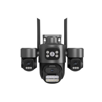 V380-SQ11 ТРОЙНА IP Камера ( APP:V380PRO) Въртяща водоустойчива WiFi камера с 3 обектива
