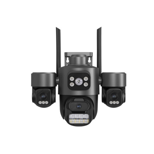 V380-SQ11 ТРОЙНА IP Камера ( APP:V380PRO) Въртяща водоустойчива WiFi камера с 3 обектива