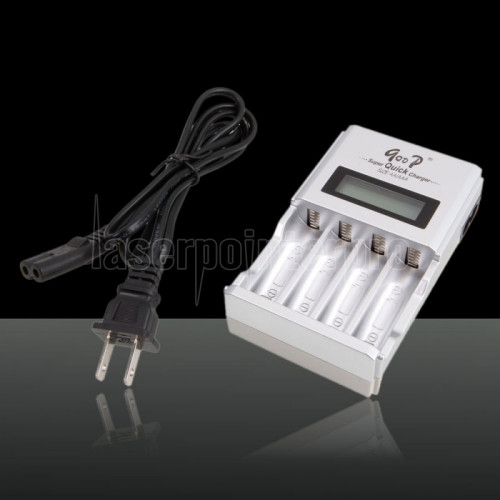 GOOP Standard Charger GD-03 – Бързо зарядно за AA/AAA Ni-MH/Ni-CD батерии, с интелигентна защита GOOP Standard Charger GD-03 – Бързо зарядно за AA/AAA Ni-MH/Ni-CD батерии, с интелигентна защита
