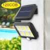 SL-F120 F100 120 LED соларна лампа PIR защитен разделен преносим слънчев панел сензор за движение прожектор