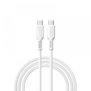 Earldom EU37 Зарядно PD-20W+QC 3.0A. с кабел Type-C към Type-C 1M.
