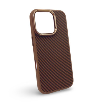 Premium Carbon Case TP-103 за iPhone 17 Air - Titanium Златист