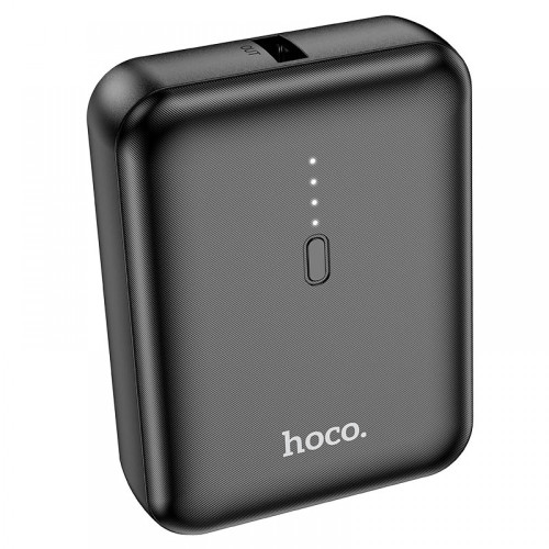 HOCO J96 мини Външна батерия 5,000mAh 1XUSB-C 81*62*25 - Черен