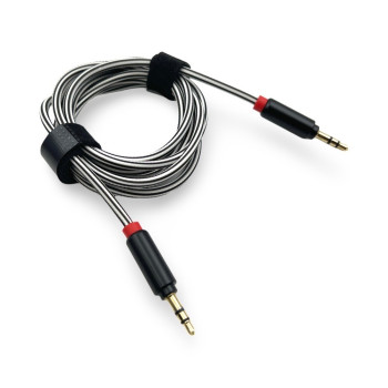 AUX-3 кабел за музика 1.5M - Черен