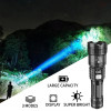 YES-202 Супер ярък LED фенер – акумулаторен, с цифров дисплей и Type-C бързо зареждане