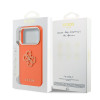 4634 GUESS HC PU FW RESIN LOGO ORANGE IP17 PRO MAX