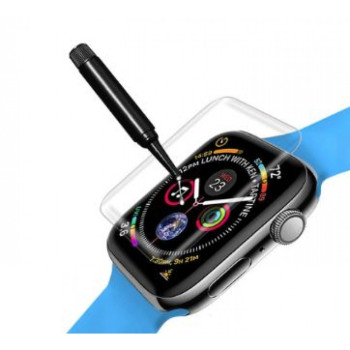 3D UV Закалено стъкло за Apple Watch 44mm (прозрачно)