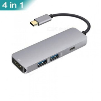 4в1 1 Х HDMI, 1 X Type C Hub USB-C , 2 X USB Hub за MacBook