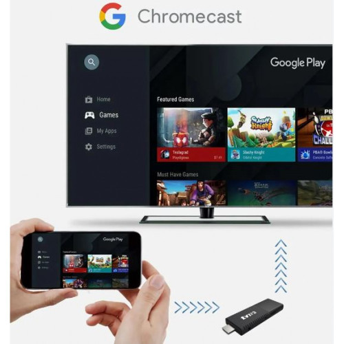 2024 TV3 TV 8k android 13.0 инфрачервено дистанционно управление TV Stick 2GB 16GB 2.4G Wifi 100M-LAN порт Netflix Youtube Media Player