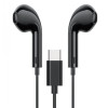 HOCO M101 USB-C/Type-C интерфейс Crystal Joy Слушалки Earpods (Черен)