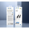 LINK★STAR LS-232 100W Плетен Type-C към Lightning кабел 2M Fast Charge - Бял