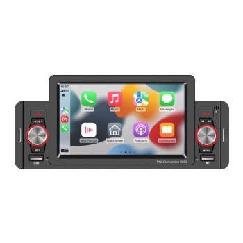 5000 Автомобилен MP5 плейър PNI Clementine 9555 – 1DIN, 5” дисплей, Bluetooth, FM радио, CarPlay, RDS, Android Auto